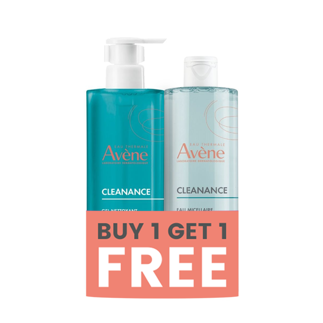 Avene Buy 1 Get 1 Buy Avene Cleanance cleansing gel 400ml Get Cleansing micellar water 400ml