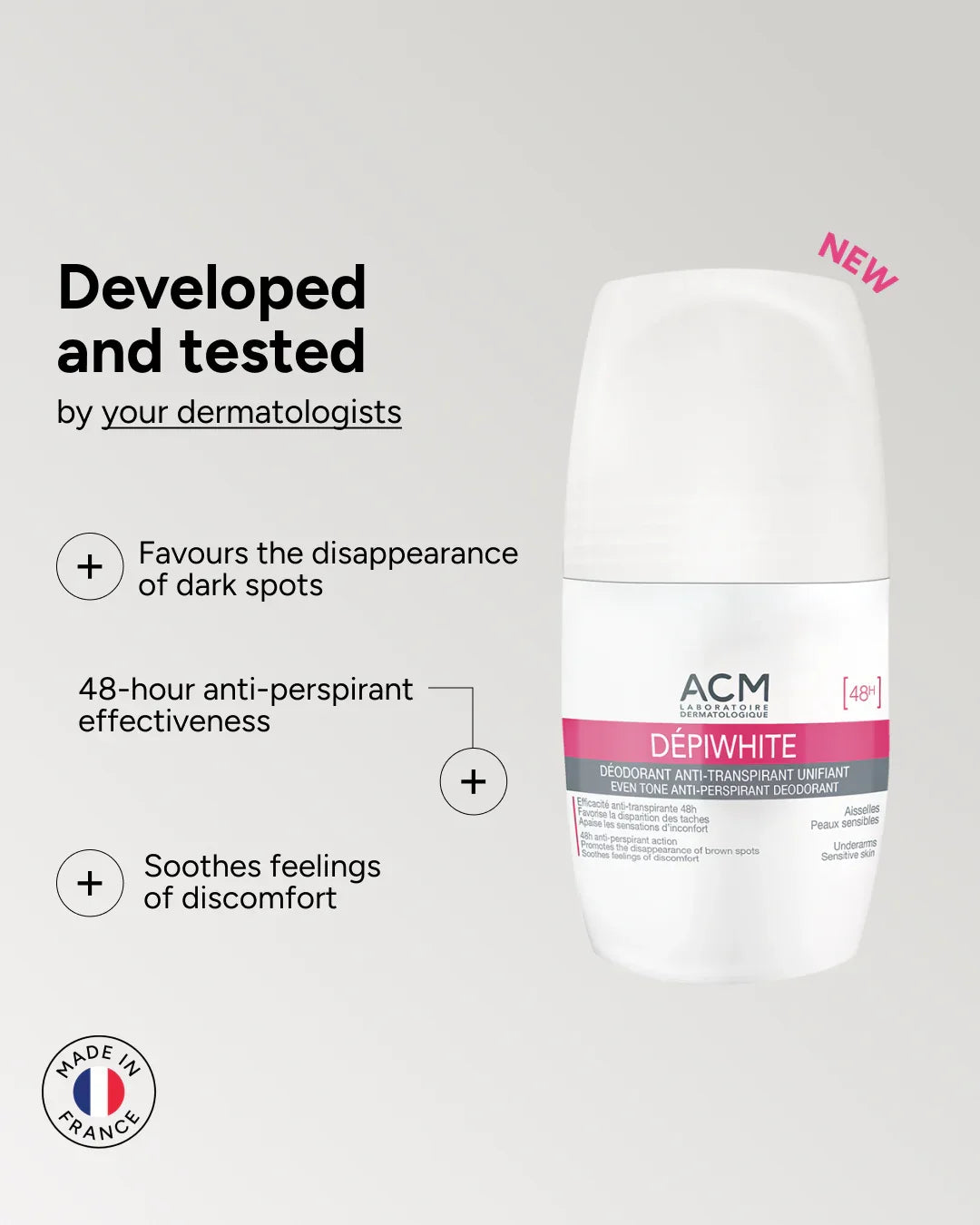 ACM DEPHIWHITE EVEN TONE ANTI-PERSPIRANT DEODORANT 50ML