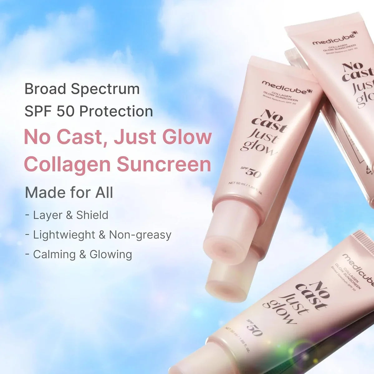 MEDICUBE COLLAGEN GLOW SUNSCREEN 50 ML