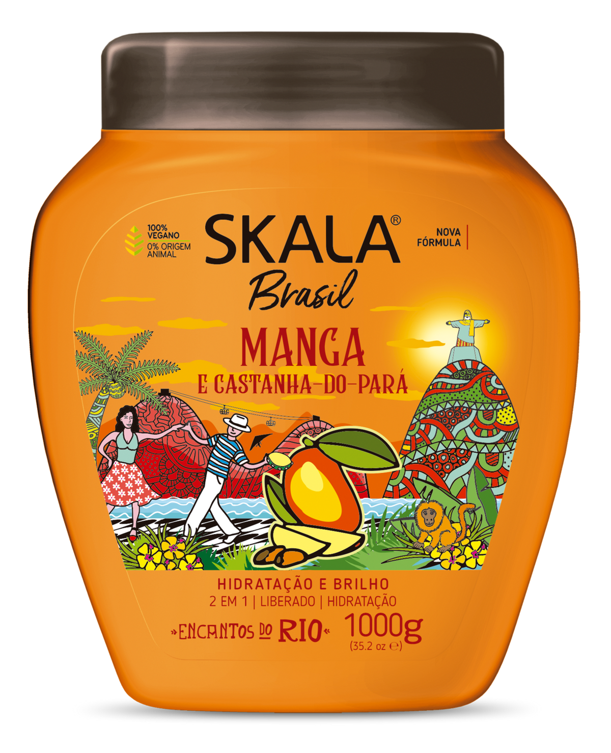 Skala 2 in 1 Brasil Mango and Nuts Mask/ Leave in Cream 1Kg