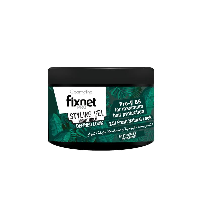 Cosmaline Fixnet Pro Styling Gel Light Hold Defined Look 450Ml
