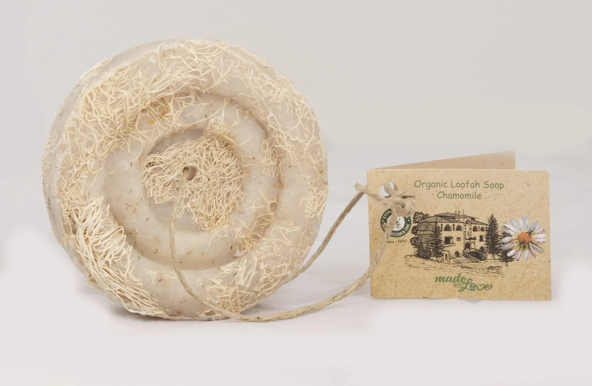 Khan El Saboun Organic Loofah Soap