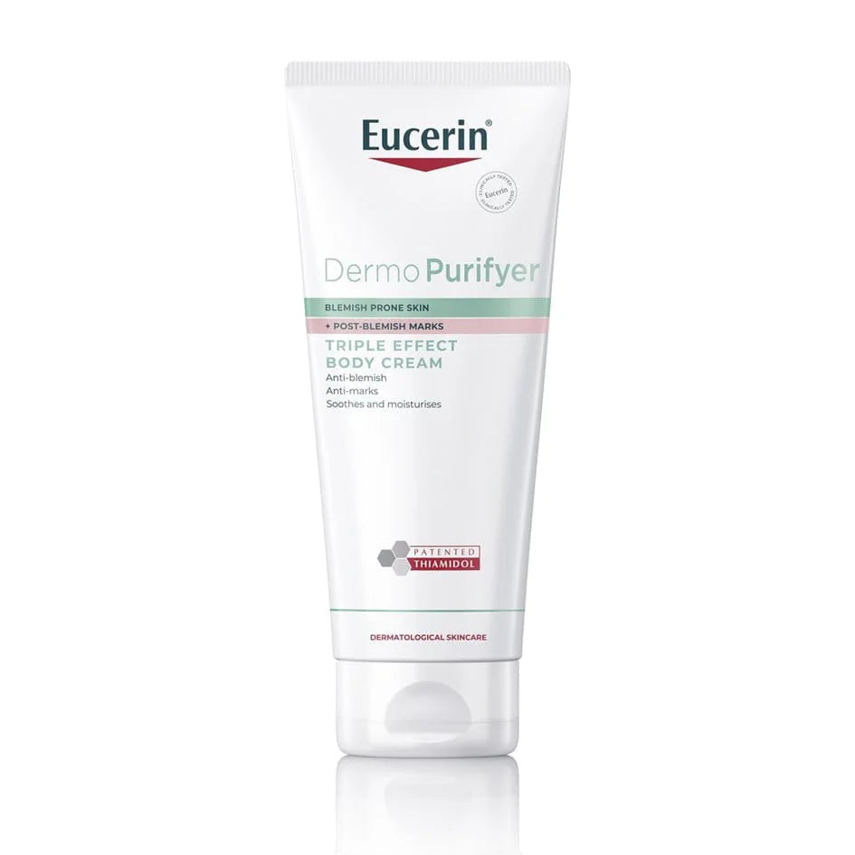 Eucerin DERMOPURIFYER TRIPLE EFFECT BODY CREAM