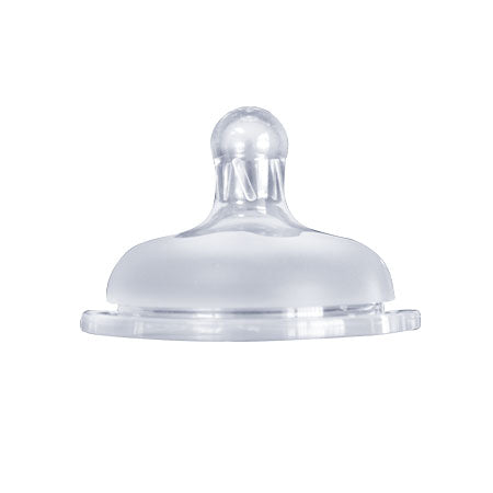 OPTIMAL Extra Wide Silicone Nipple 0+