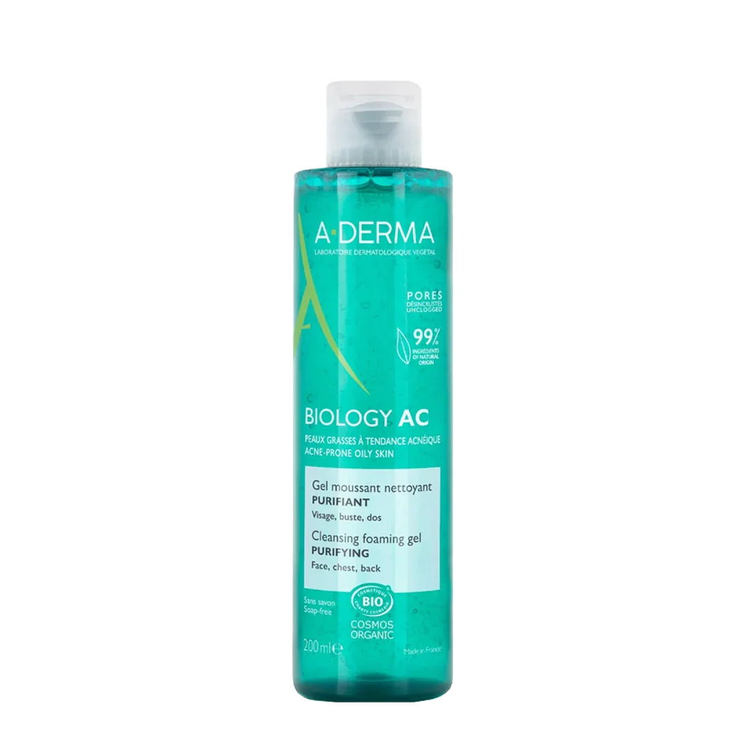 ADERMA BIOLOGY AC GEL MOUSSANT 200 ML