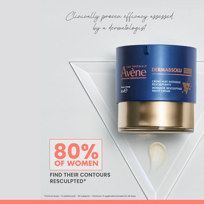 Avene DermAbsolu Filler Eye Contour Cream & Intensive Resculpting Night Cream Duo Pack