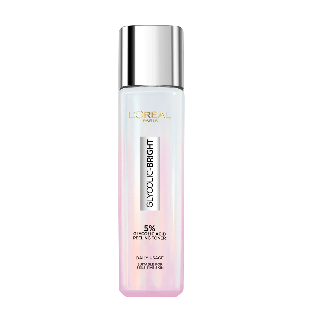 LOREAL 5% GLYCOLIC ACID PEELING TONER FOR INSTANT GLOWING SKIN