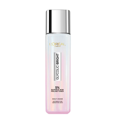 LOREAL 5% GLYCOLIC ACID PEELING TONER FOR INSTANT GLOWING SKIN