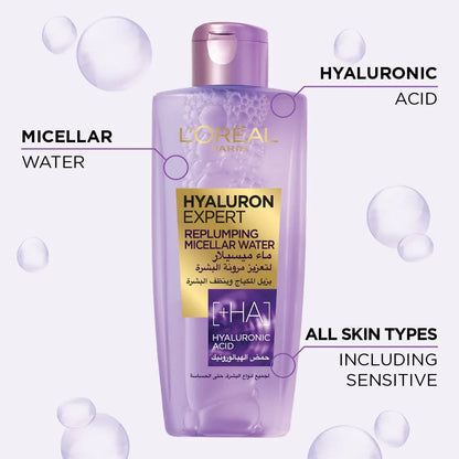 LOREAL HYALURON EXPERT REPLUMPING MICELLAR 200ML