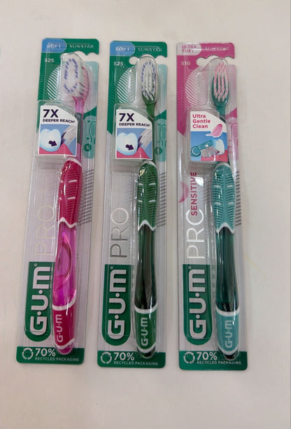 GUM Brush 525 Technique Pro Compact Soft