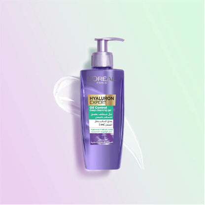 LOREAL HYALURON EXPERT OIL CONTROL DEEP CLEANSING GEL 200ML