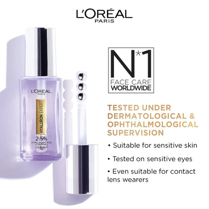 LOREAL HYALURON EXPERT EYE SERUM WITH 2.5% HYALURONIC ACID & CAFFEINE 20ML