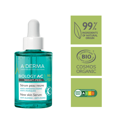 Aderma Biology AC Night Peel Serum 30ML
