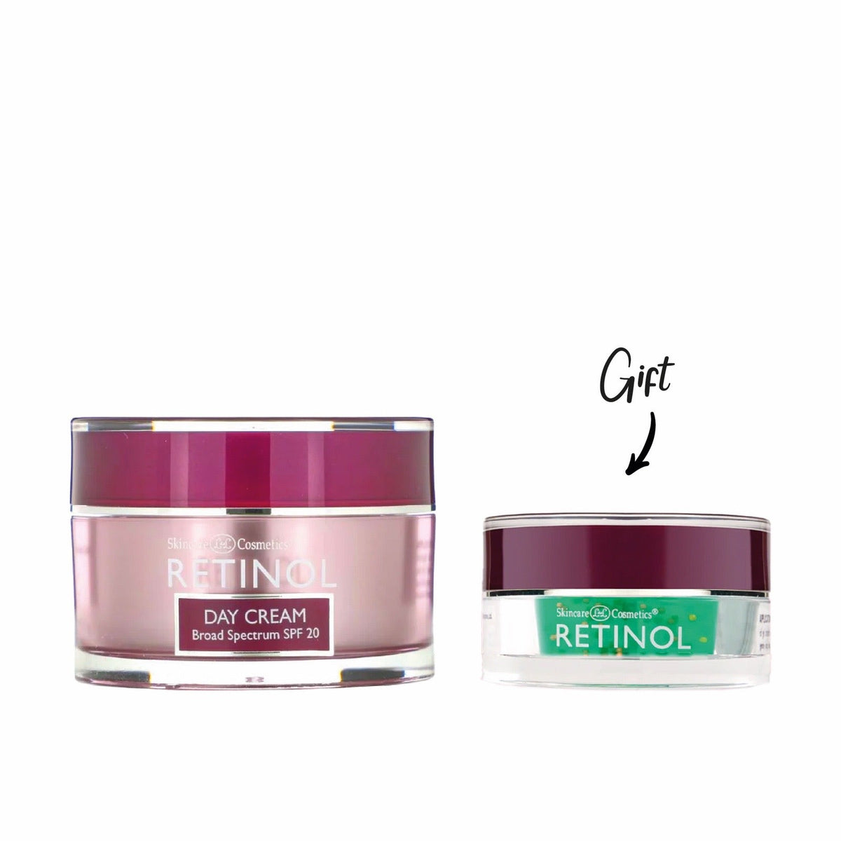 RETINOL DAY CREAM SPF20 50G + FREE Retinol Eye Gel Sample