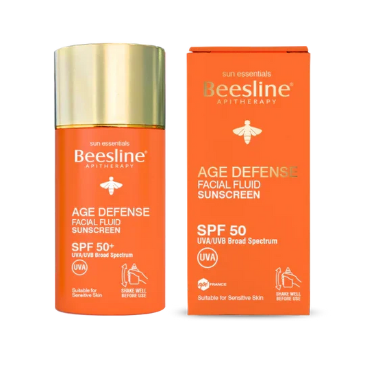 BEESLINE AGE DEFENSE FACIAL FLUID SUNSCREEN SPF 50 40ML