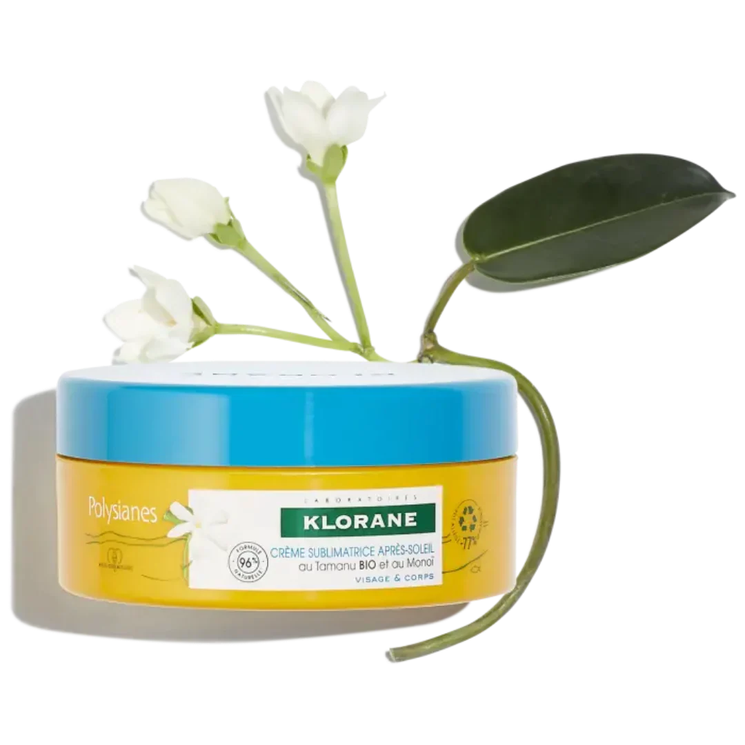 KLORANE POLYSIANES CREME SUBLIMATRICE APRES SOLEIL VISAGE 
& CORPS 200 ML