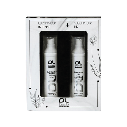 DERMALIA COFFREE BOX ILLUMNATEUR INTENSE 50ML + FREE SUBLIMATEUR HD 50ML