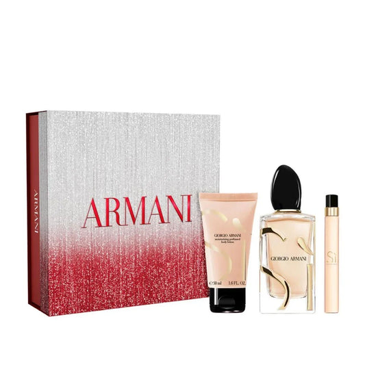 Giorgio Armani Si Eau de Parfum Holiday Trio Gift Set