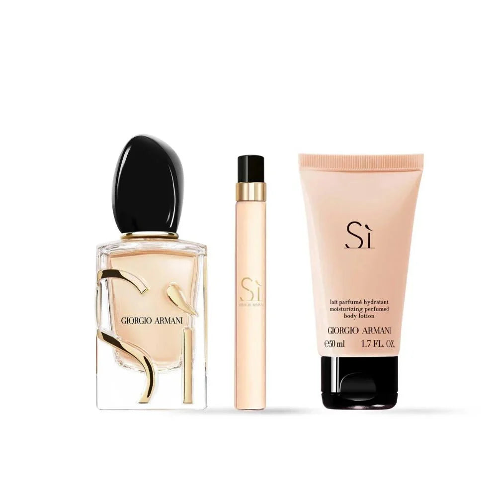 Giorgio Armani Si Eau de Parfum Holiday Trio Gift Set