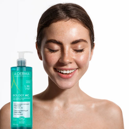 ADERMA Biology AC Purifying Cleansing Foaming Gel 400ML