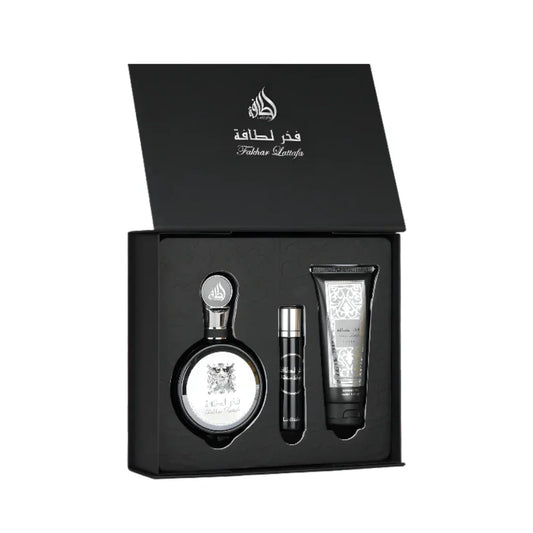Lattafa Fakhar For Men 3pcs Perfume Gift Set