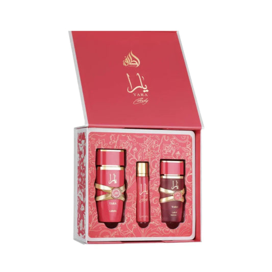 Lattafa Yara Candy 3pcs Perfume Gift Set