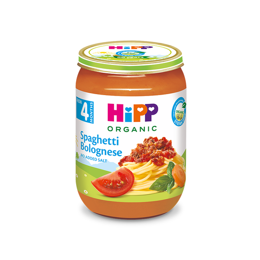 HiPP Organic Spaghetti Bolognese 190g 4M+