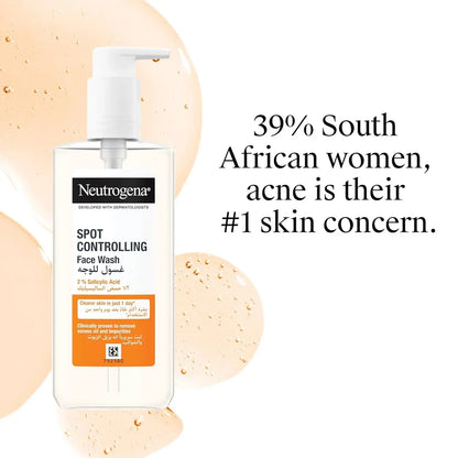 NEUTROGENA Spot Controlling Facial Wash, Oil Free 200ML