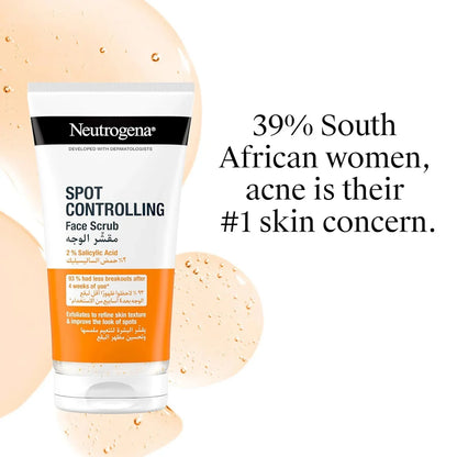 NEUTROGENA Spot Controlling Oil-Free Facial Scrub 150ML