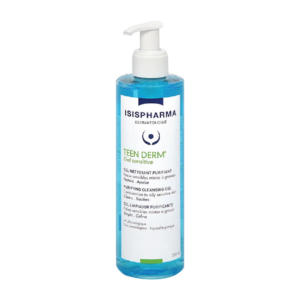 Isispharma TEEN DERM GEL SENSITIVE CLEANSER