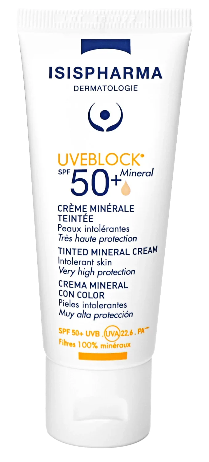 Isispharma UVEBLOCK SPF50+ TINTED MINERAL SUNSCREEN 40ML