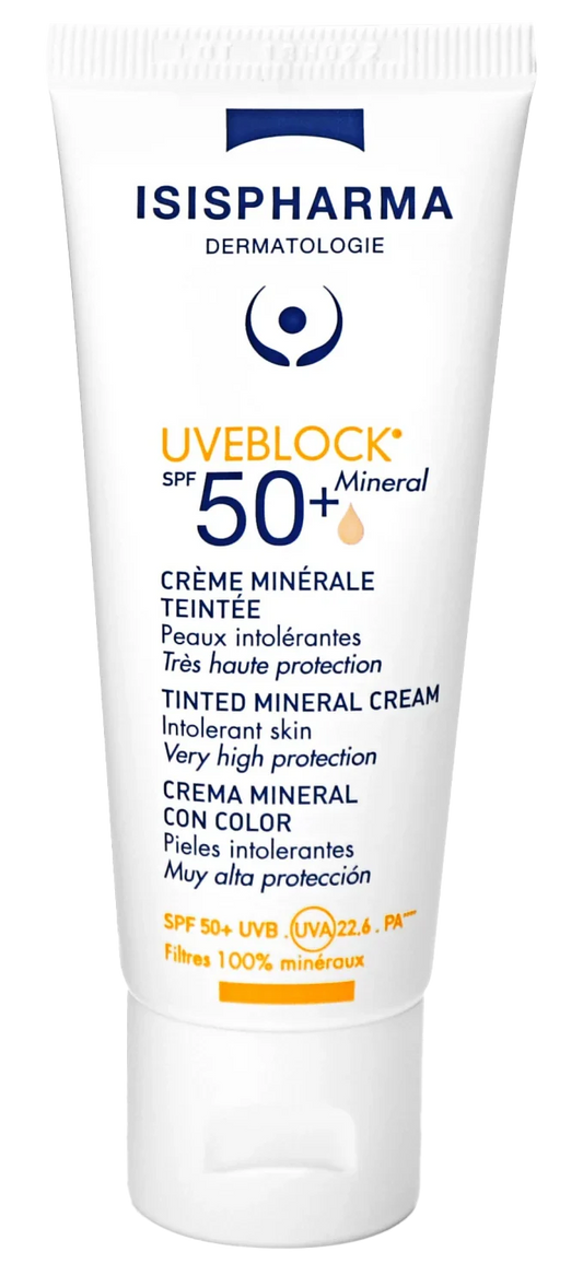 Isispharma UVEBLOCK SPF50+ TINTED MINERAL SUNSCREEN 40ML