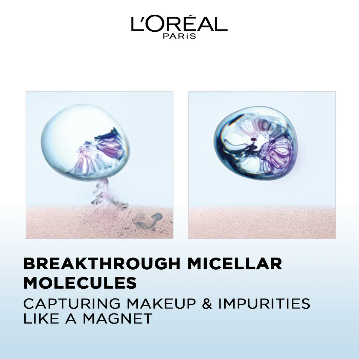 Loreal  3-in-1 Micellar Water makeup remover 400ML