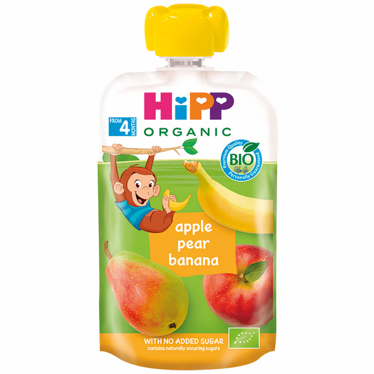 Hipp Hippis Apple Pear Banana 4M+ 100G