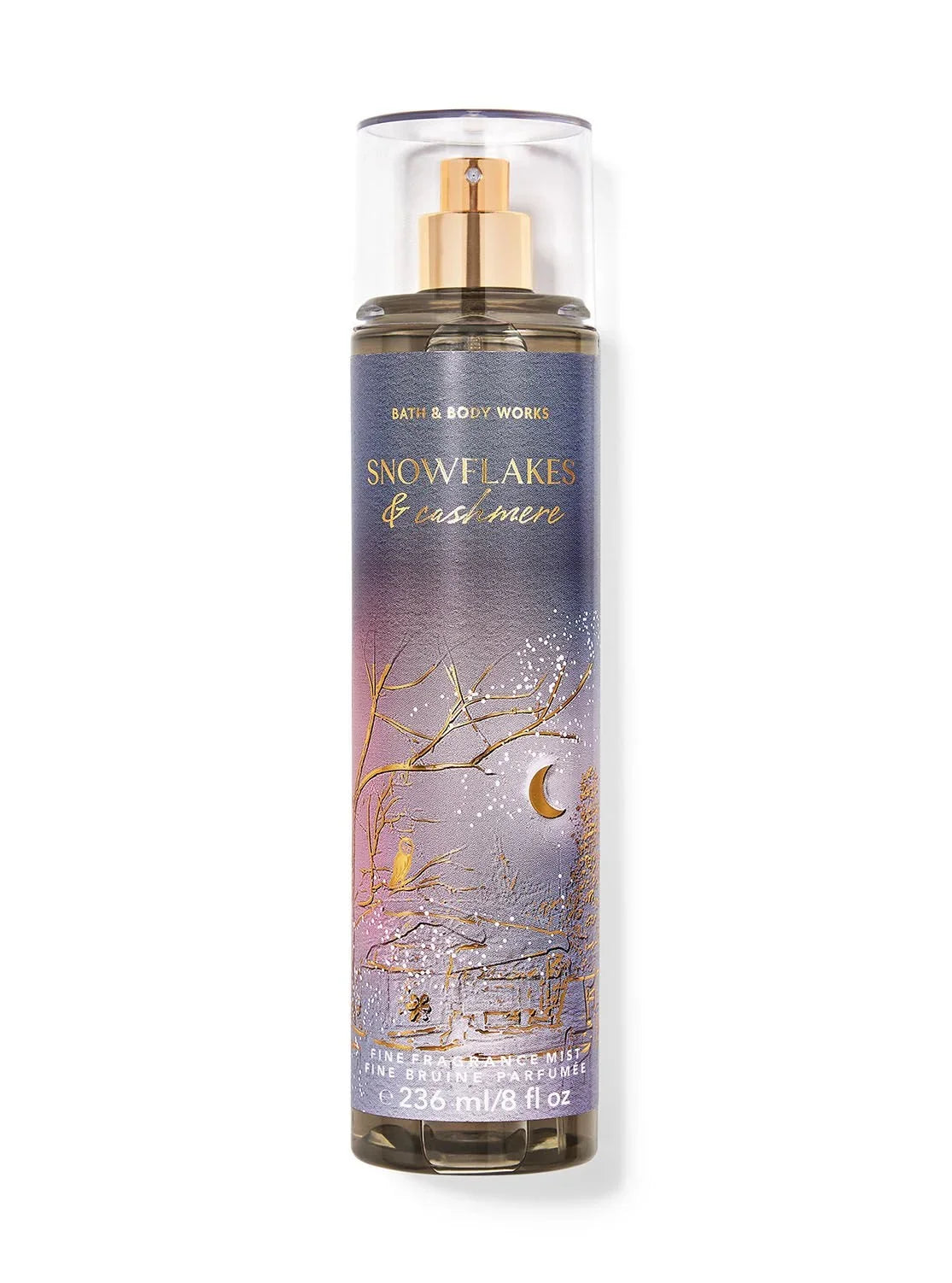 Bath & Body Works Snowflakes & Cashmere Body Mist 236ML