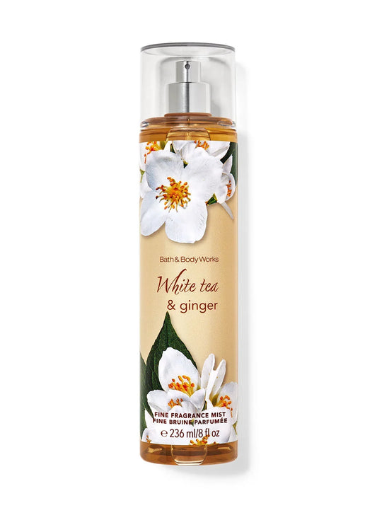 Bath & Body Works Whitw Tea& Ginger Body Mist 236ML