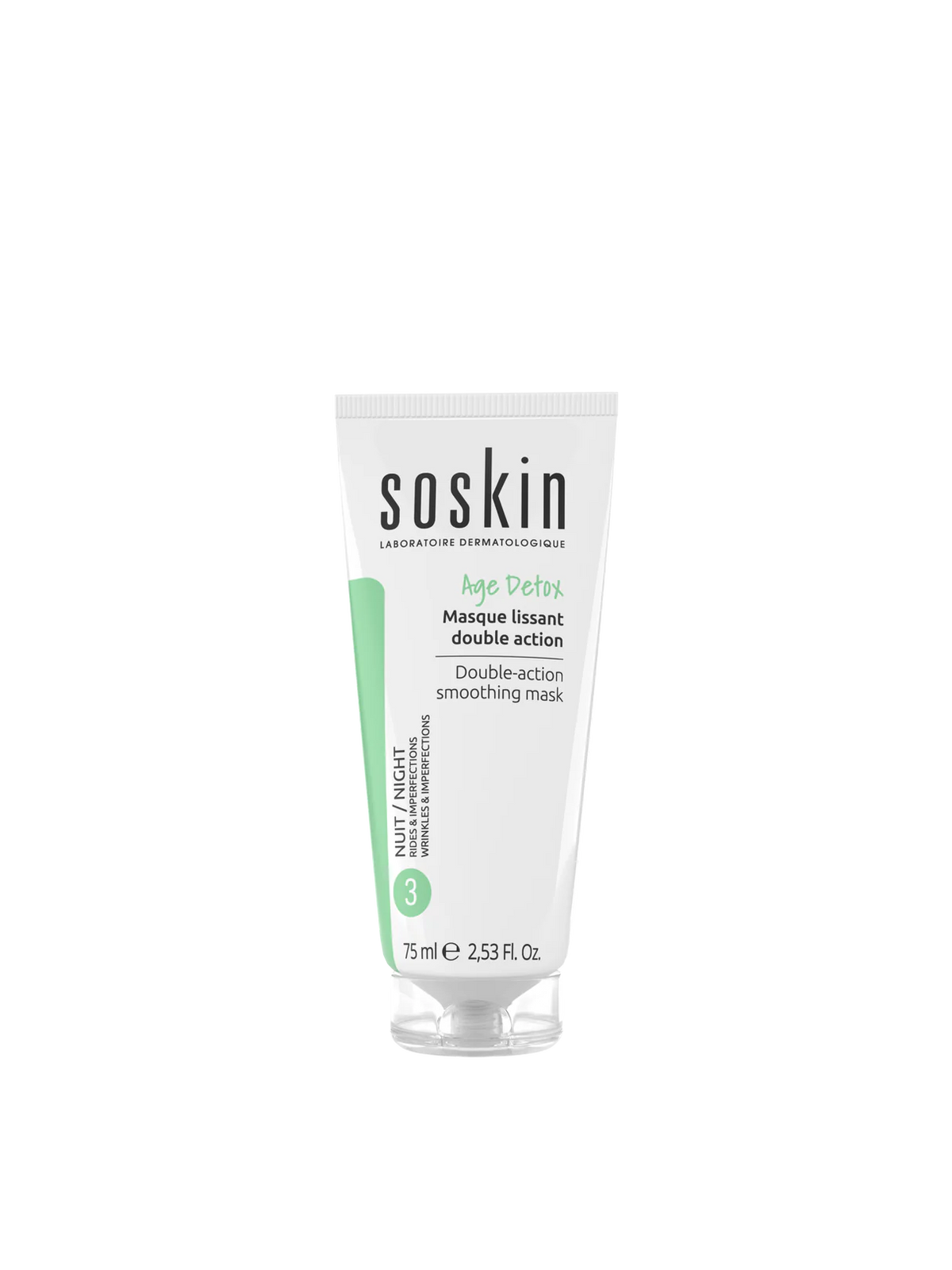 SOSKIN AGE DETOX DOUBLE ACTION SMOOTHING MASK 75 ML