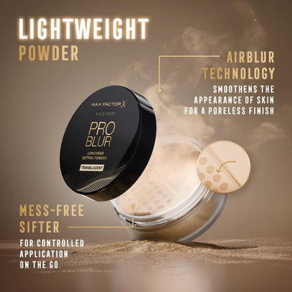 Max Factor's Pro Blur Setting Powder