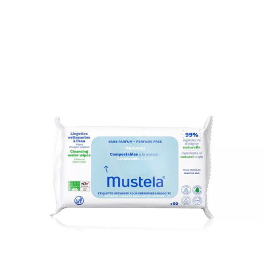 MUSTELA CLEANSING WIPES X 60