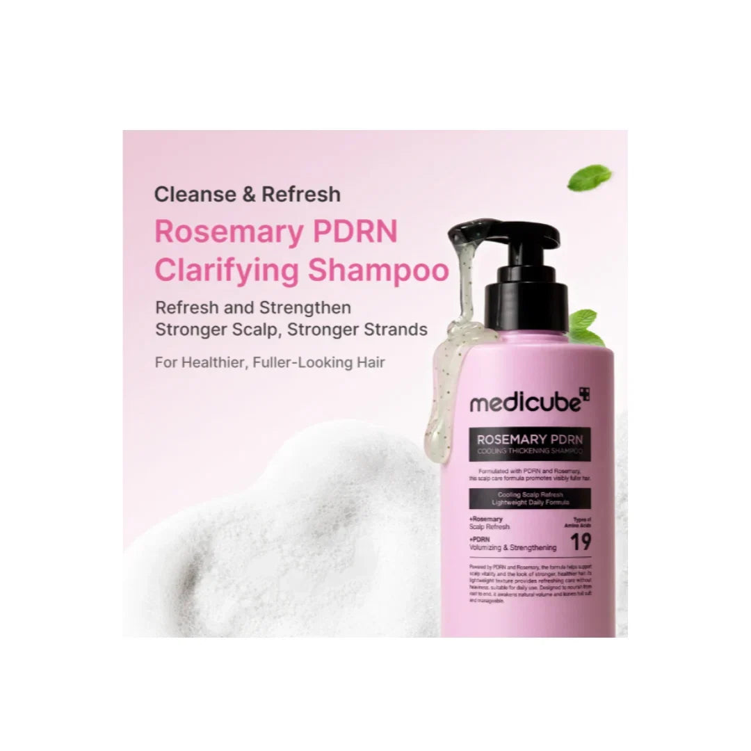 Medicube Rosemary PDRN Cooling Thickening Shampoo 400ML