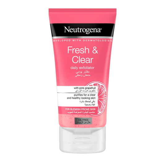 Neutrogena Fresh & Clear Daily Exfoliator With Pink Grapefruit