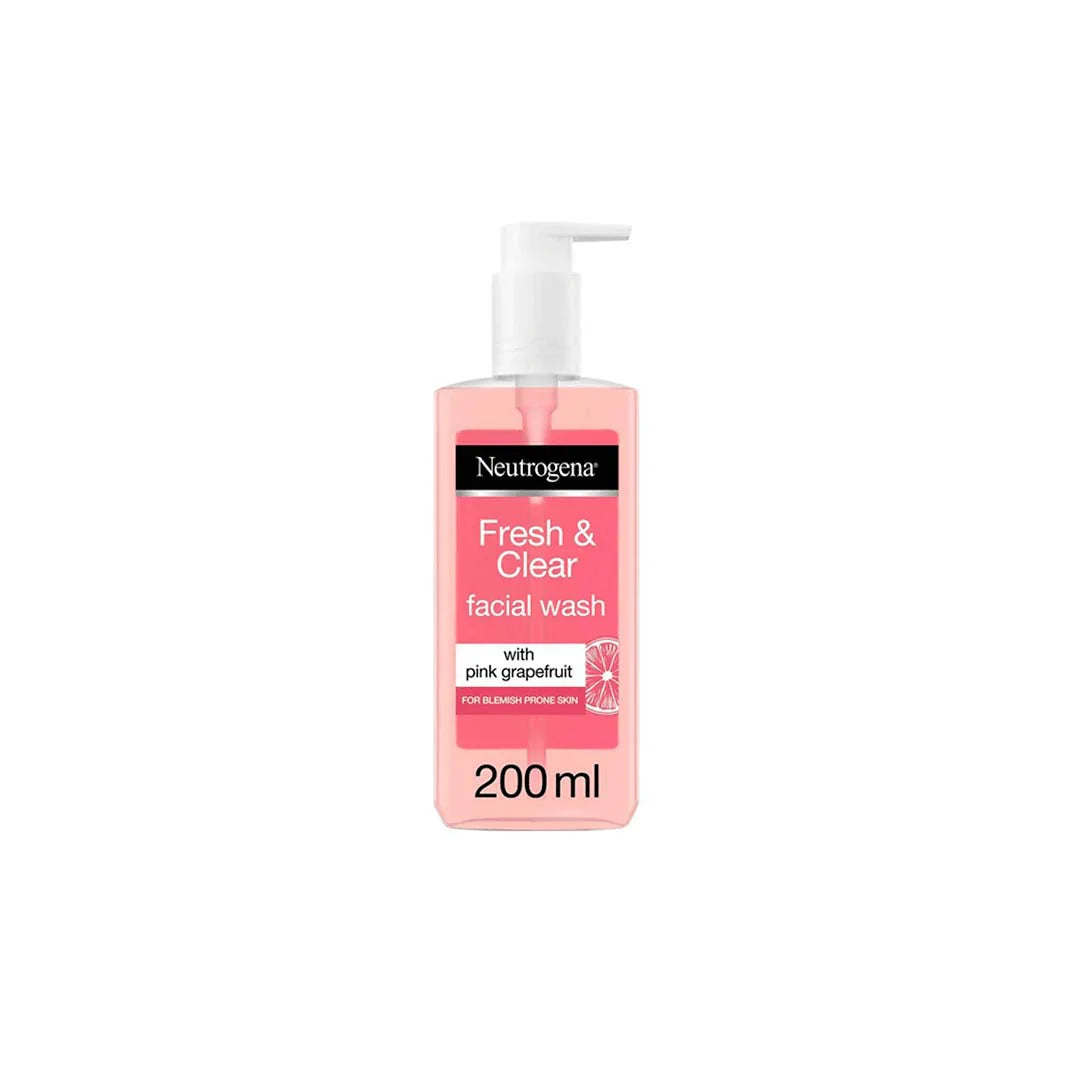 Neutrogena Oil Free Fresh And Clear Grapefruit Wash 200ml