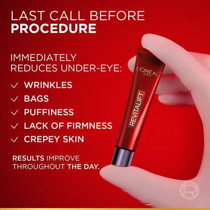 Loreal Revitalift Laser Instant Eye Bag Eraser 15ML