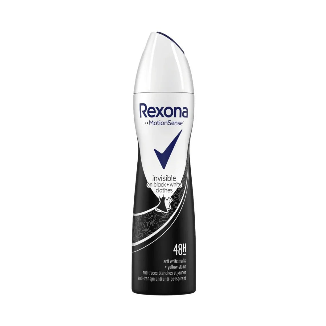 Rexona Deo Woman Antiperspirant Invisible Black & White 200ml