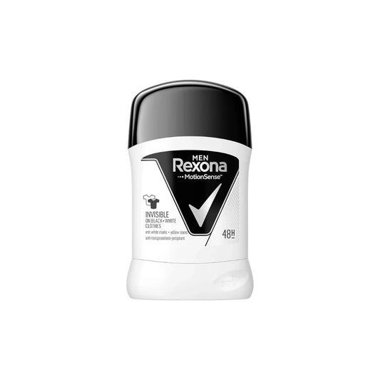 Rexona Men Antiperspirant Invisible On Black + White Stick 40g
