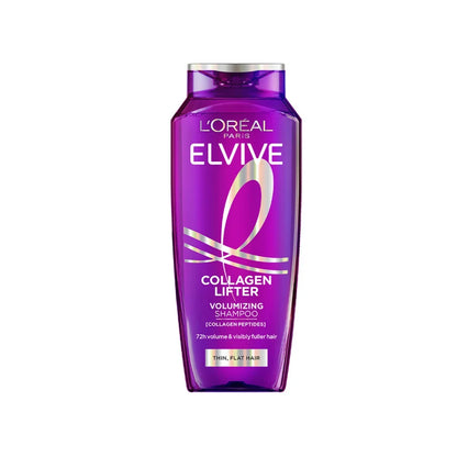 Loreal Elvive Collagen Peptides Lifter 72h For Thin Flat Hair Volumizing Shampoo
