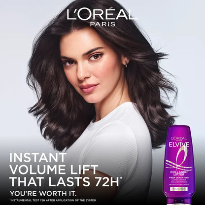 Loreal Elvive Collagen Peptides Lifter For Thin Flat Hair Fiber Densifying Conditioner 200ML