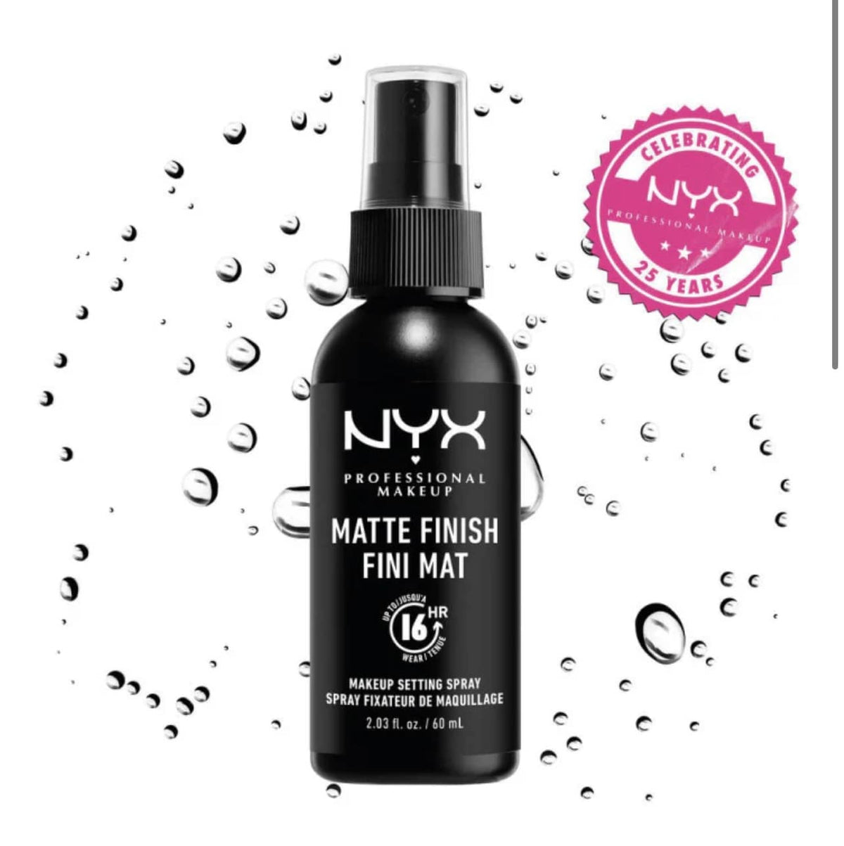 NYX PROFESSIONAL MAKEUP MATT Finish Setting Spray
