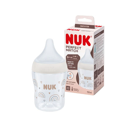 Nuk Silicone Bottle 0M+ 150ML