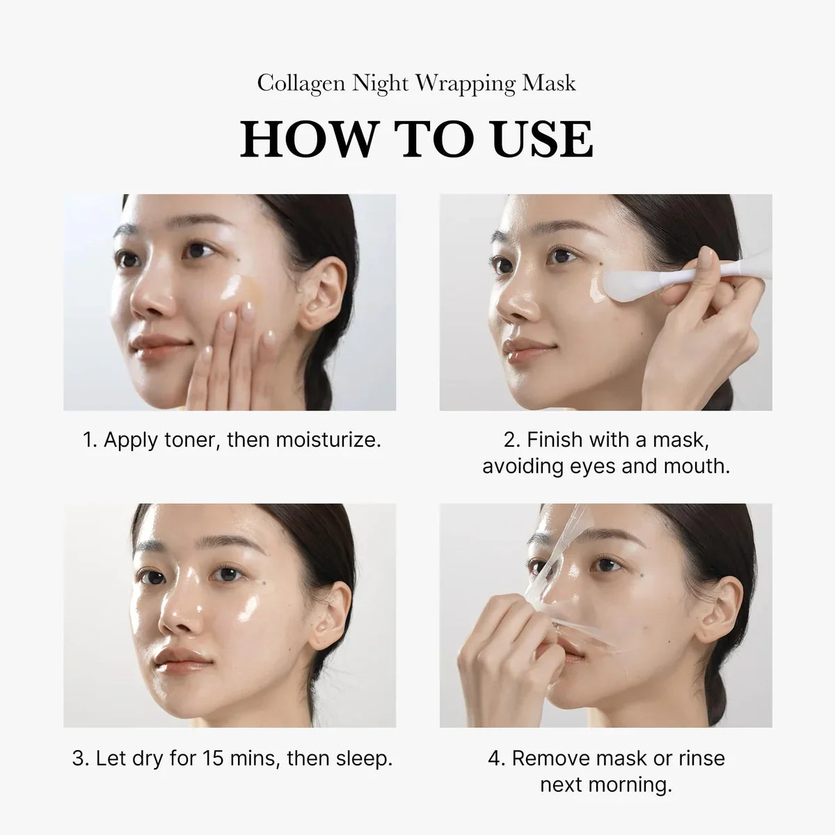 MEDICUBE - COLLAGEN NIGHT WRAPPING FACE MASK